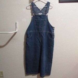 Cherokee denim overall dress